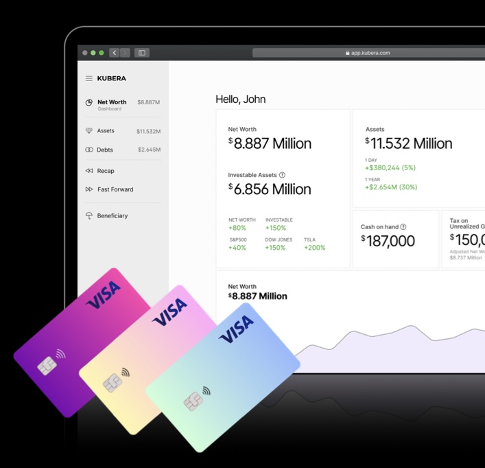 Kubera Wealth Tracking Workspace Preview